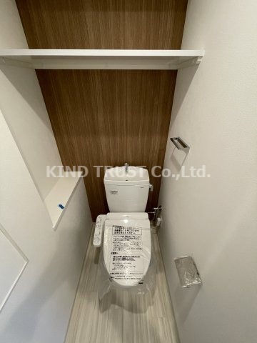 トイレ　ゆったりとした空間のトイレです