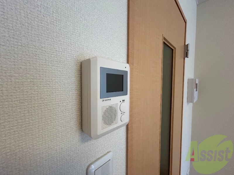 セキュリティ　同タイプ物件の為、形状や間取寸法、色調等が実際とは異なります