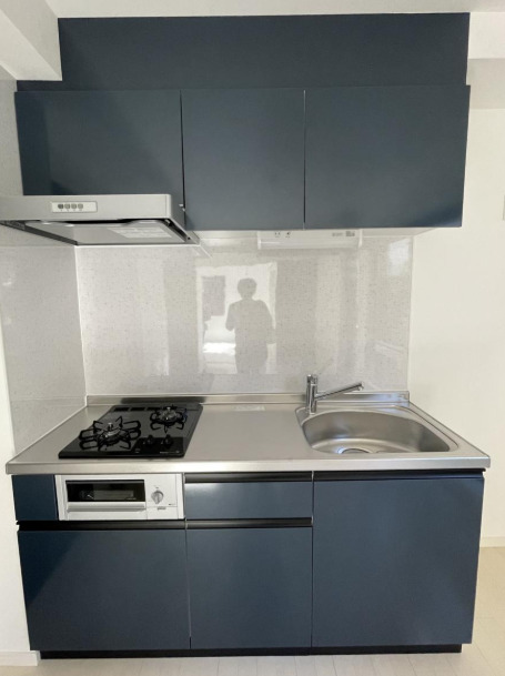 キッチン　別部屋の画像を使用しております。