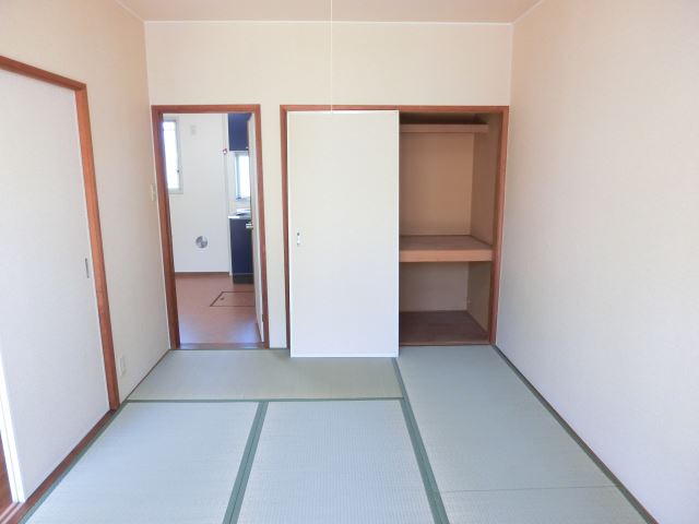 収納　６帖の和室です