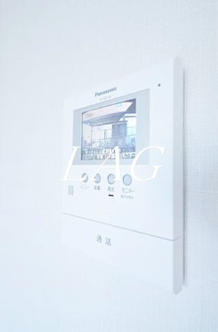セキュリティ　モニター付きインターフォンです。