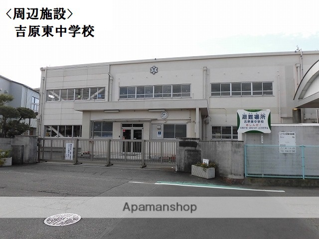 中学校　吉原東中学校（中学校）まで81m