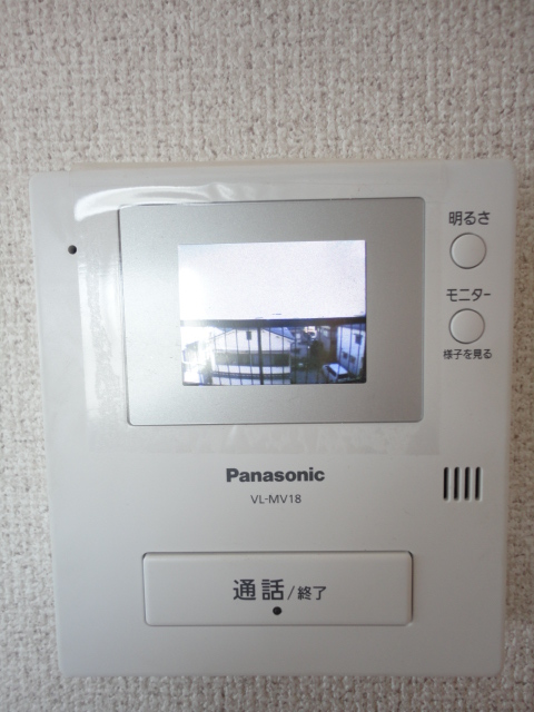 セキュリティ　モニターインターホン！