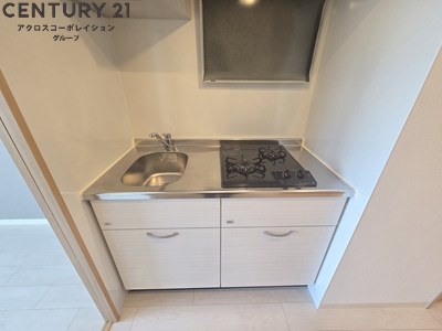 キッチン　壁付けキッチンでスペースを最大限有効活用できます！
