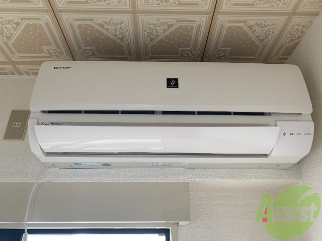 その他設備　これで暑い夏も寒い冬も大丈夫ですね