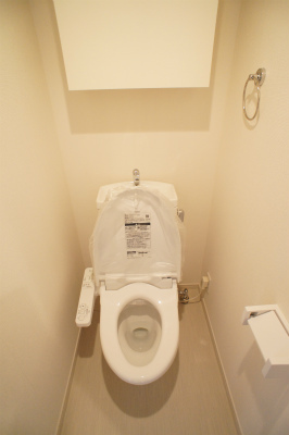 トイレ　ゆったりとした空間のトイレです