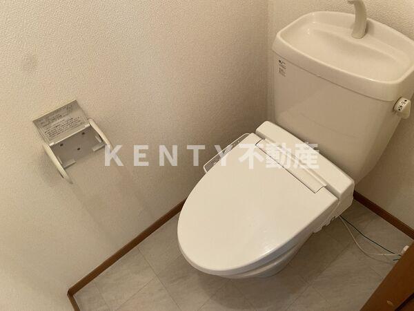 トイレ　トイレもきれいです