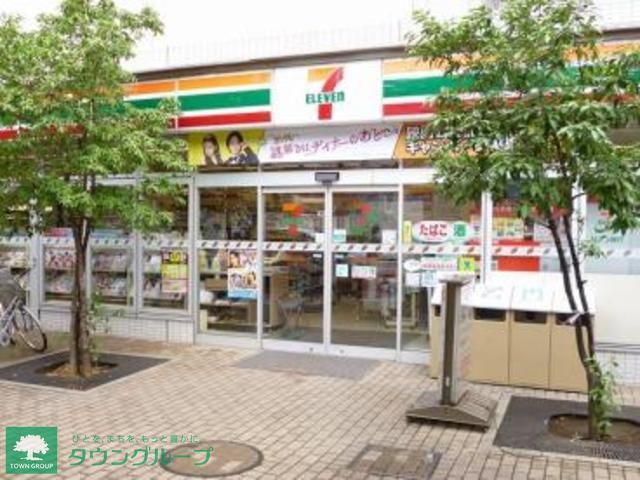コンビニ　セブンイレブン芝浦ベイワード店（コンビニ）まで40m