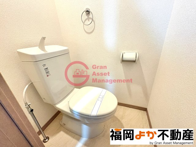 トイレ　ゆったりとした空間のトイレです