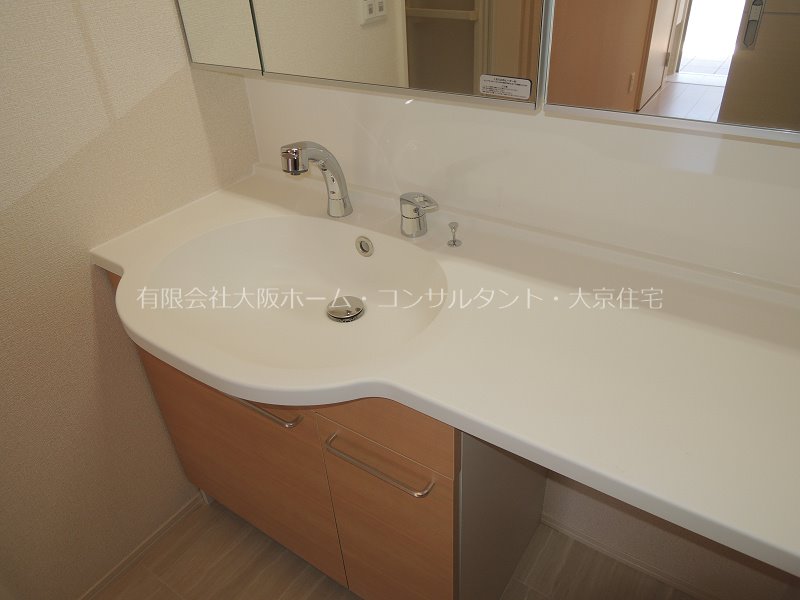 洗面設備　同タイプモデルルーム