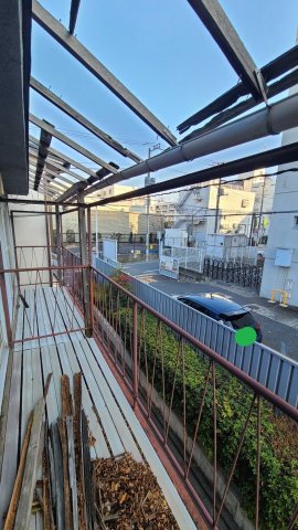 バルコニー　バルコニーは使用禁止