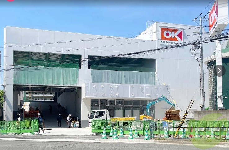 ショッピングセンター　オーケー南武庫之荘店（ショッピングセンター）まで452m