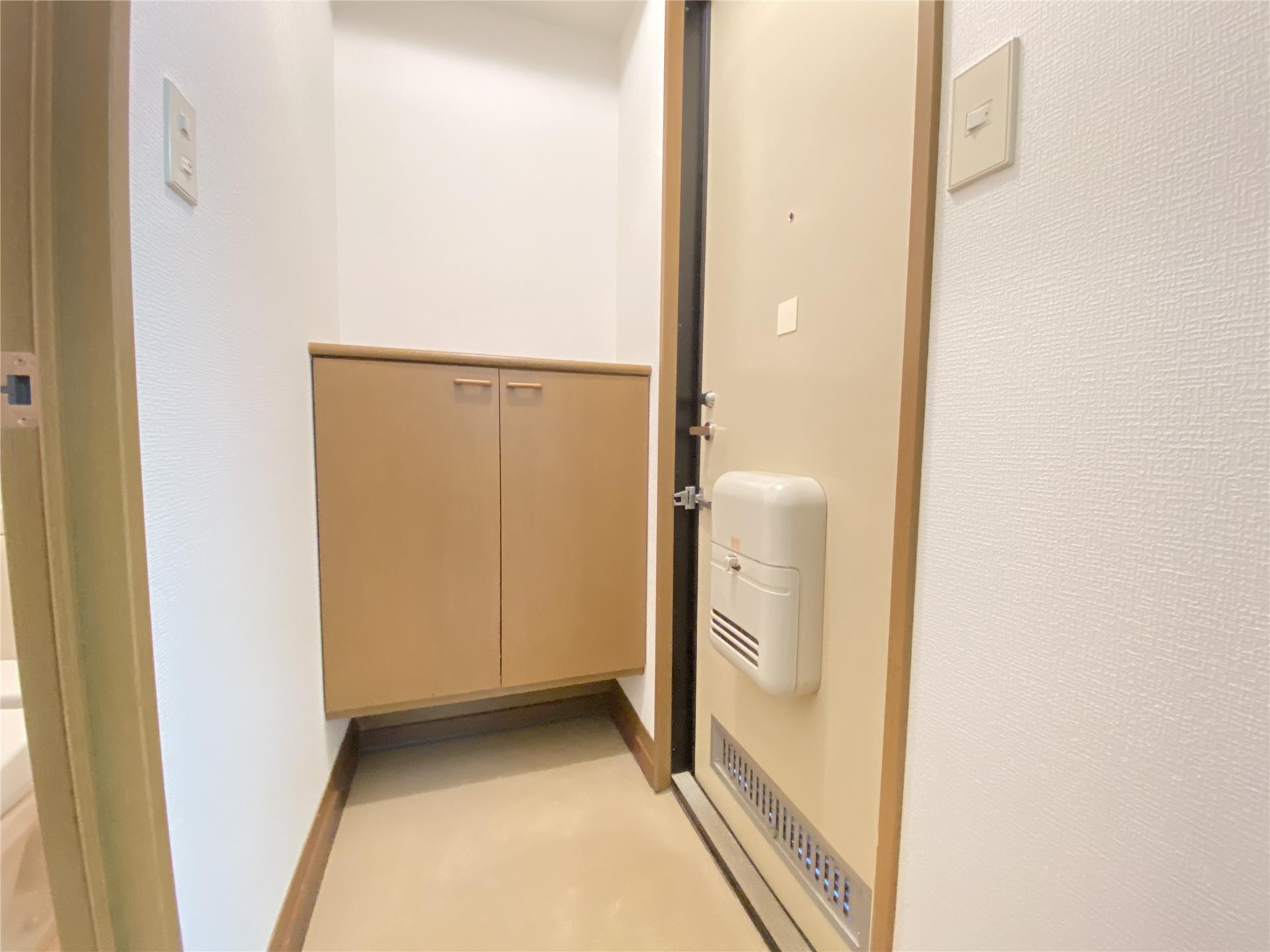 玄関　シューズボックス有り♪