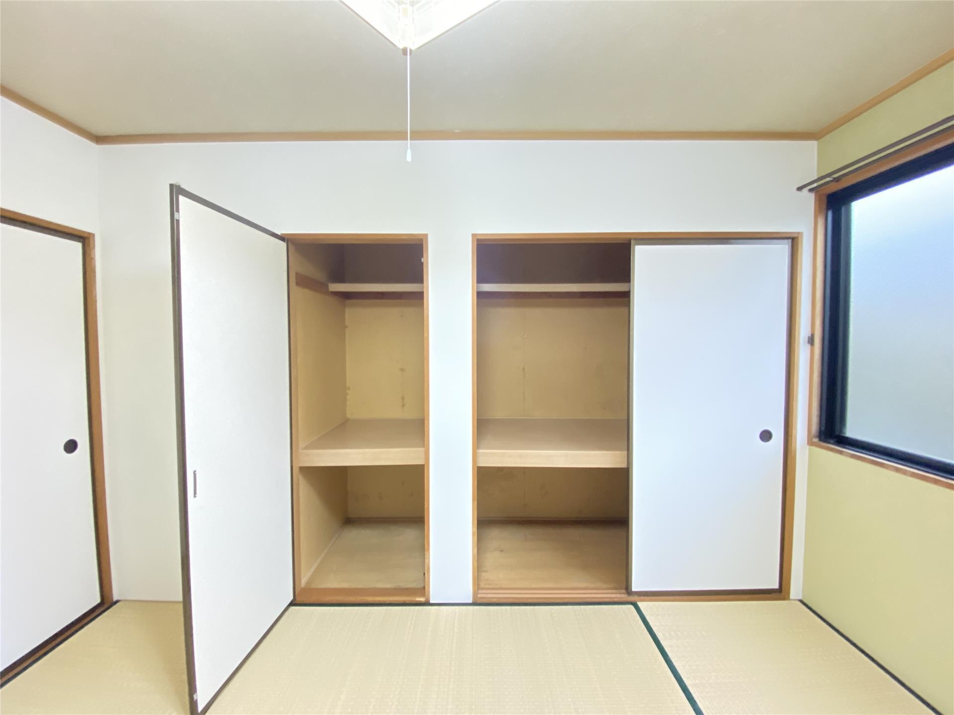 収納　広々とした収納があります♪
