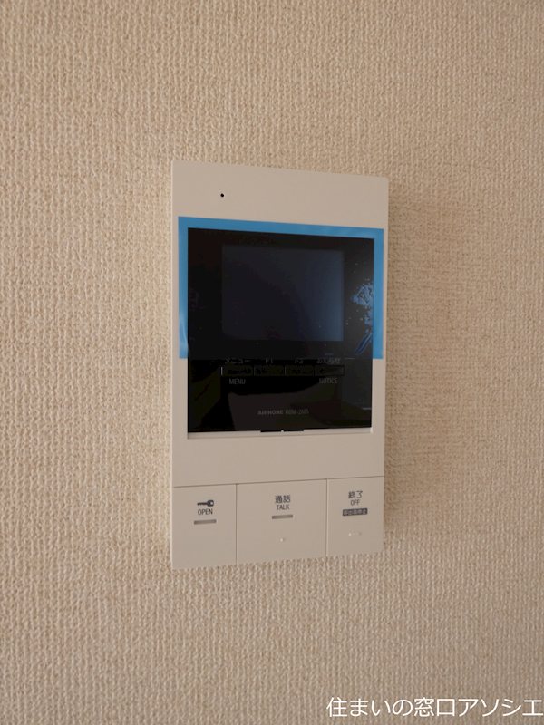 セキュリティ　モニター付きインターホン
