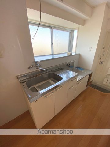 柳丸コーポ北棟のキッチン写真