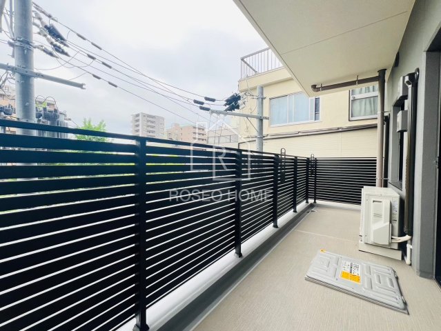 バルコニー　同マンション別部屋：参考写真