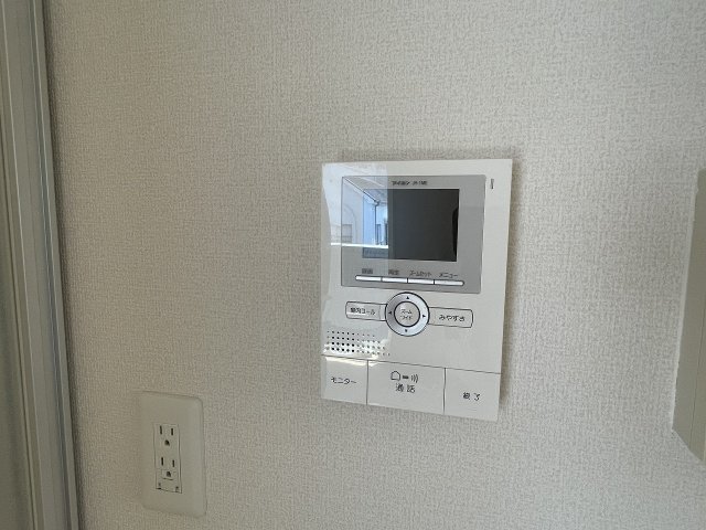 セキュリティ　TVモニター付きインターホンです