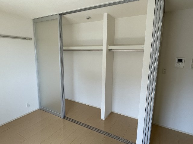 収納　たっぷりとした収納スペースです