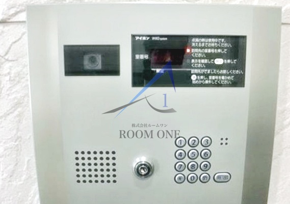 セキュリティ　オートロックです。