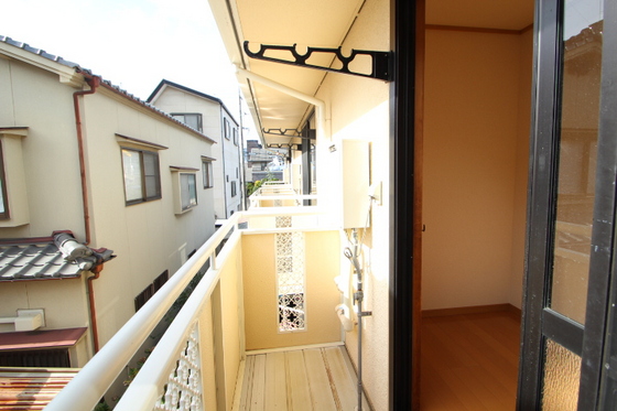バルコニー　※別部屋の写真です