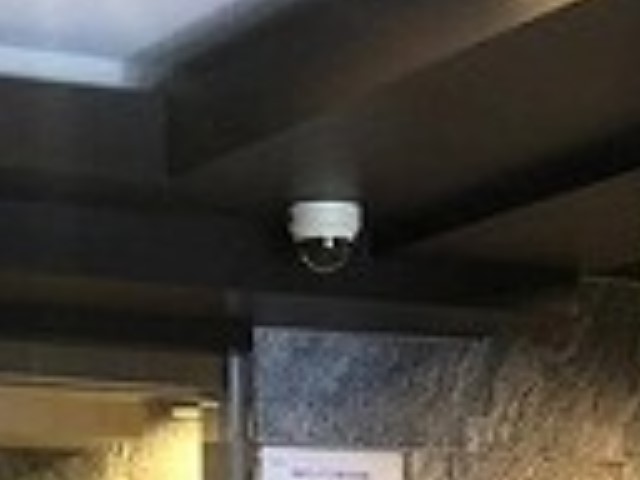 セキュリティ　防犯カメラ完備