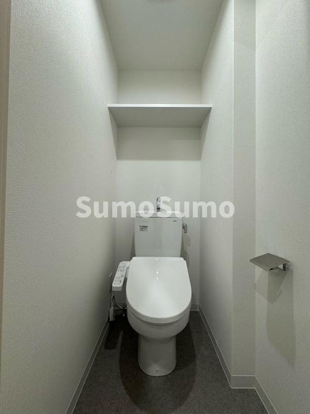 トイレ　ゆったりとした空間のトイレです