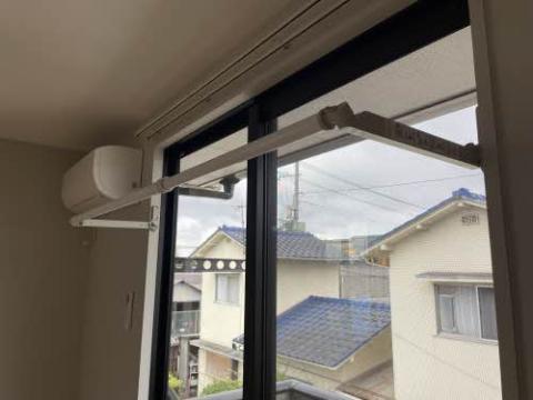 その他設備　室内物干し