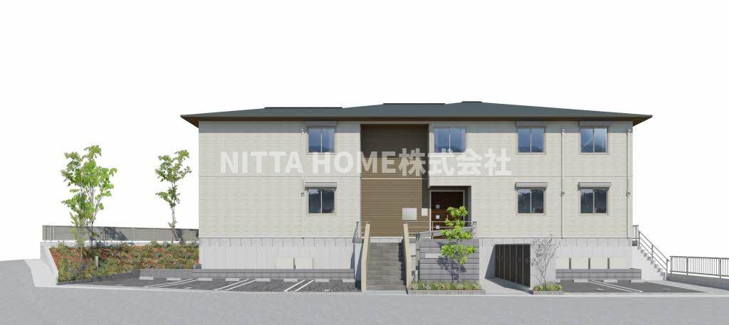 建物外観　インターネット無料でオートロック付き◇エアコン全室で快適です