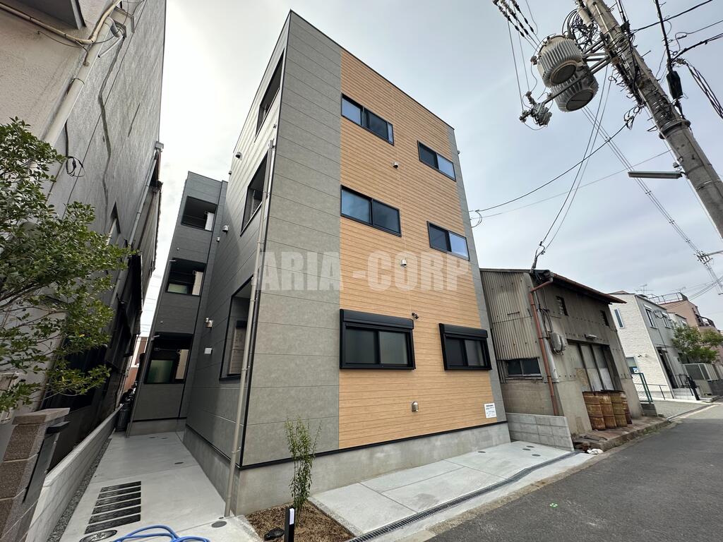 建物外観　2026年完成、大手ハウスメーカー施工のデザイナーズアパート