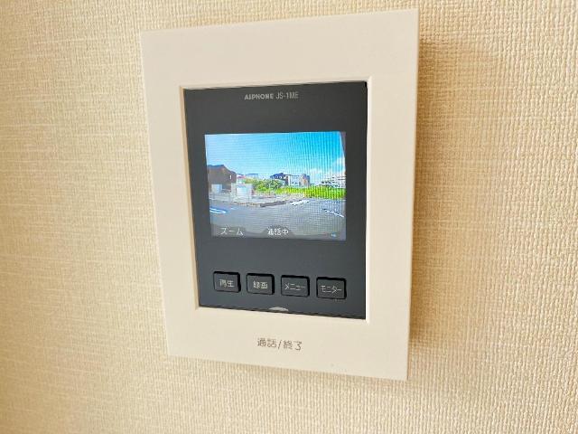 セキュリティ　カメラ付インターホン（イメージ）