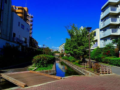 公園　親水公園（公園）まで374m