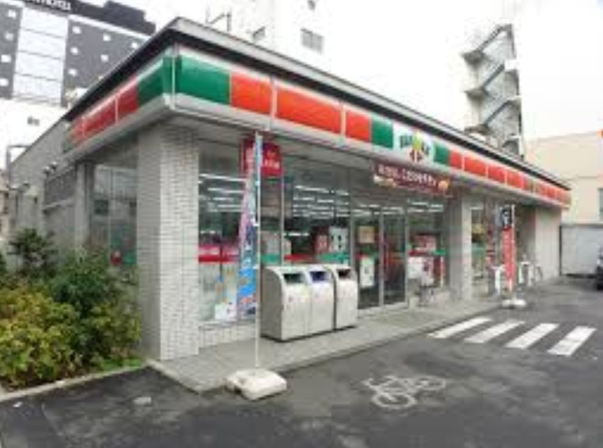 コンビニ　サンクス堀留町二丁目店（コンビニ）まで43m