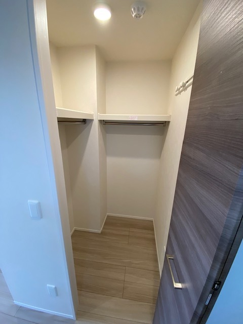 収納　ウォークインクローゼット