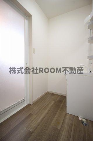 洗面設備　洗面所です