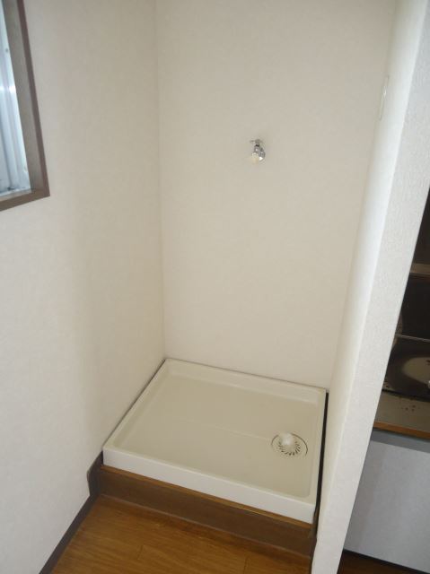 セキュリティ　洗濯機置場
