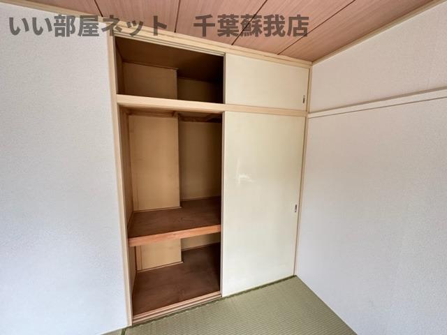 収納　収納のためのスペースです