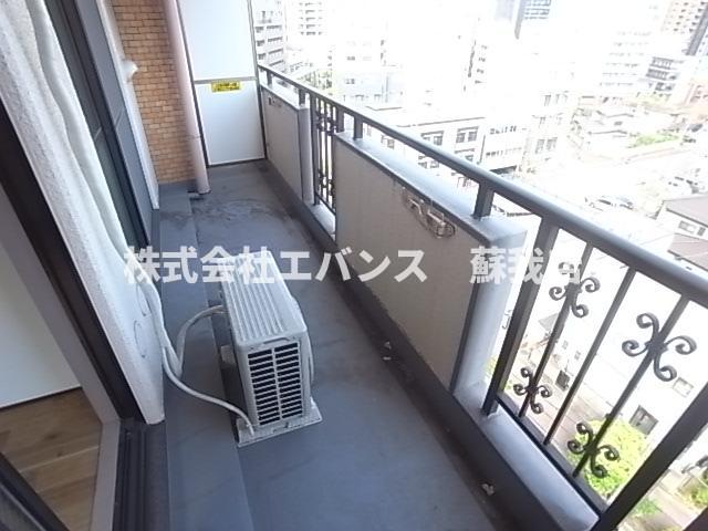 バルコニー　バルコニーがあります