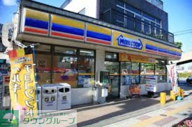 コンビニ　ミニストップ中野若宮店（コンビニ）まで218m
