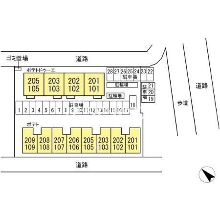 エントランス　間取図