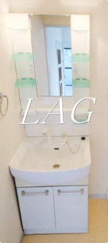 洗面設備　洗面台です。