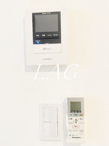 セキュリティ　モニター付きインターホンです。