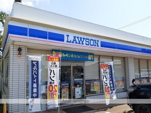 コンビニ　ローソン富山北代店（コンビニ）まで300m