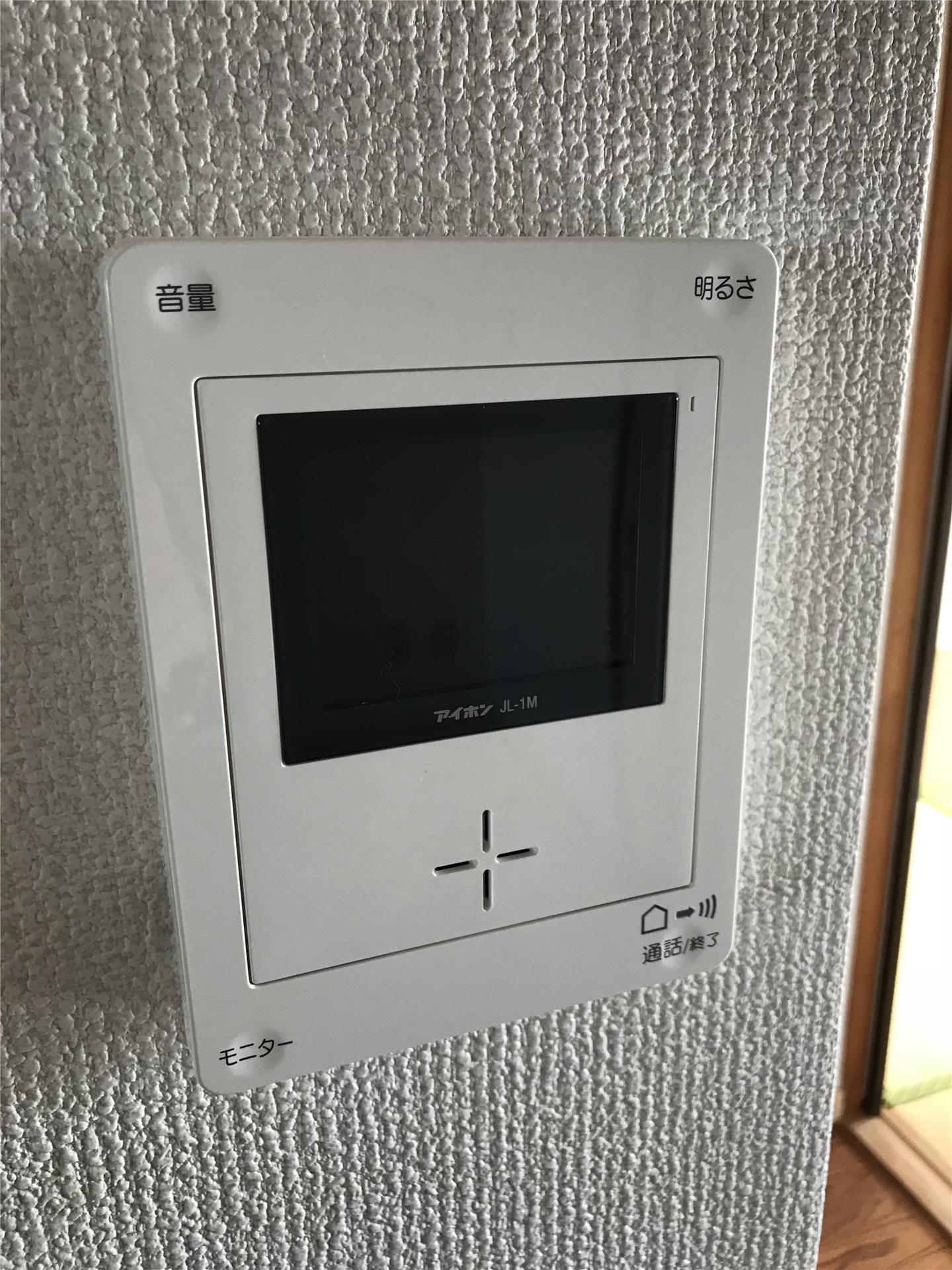 セキュリティ　モニター付きインターホン
