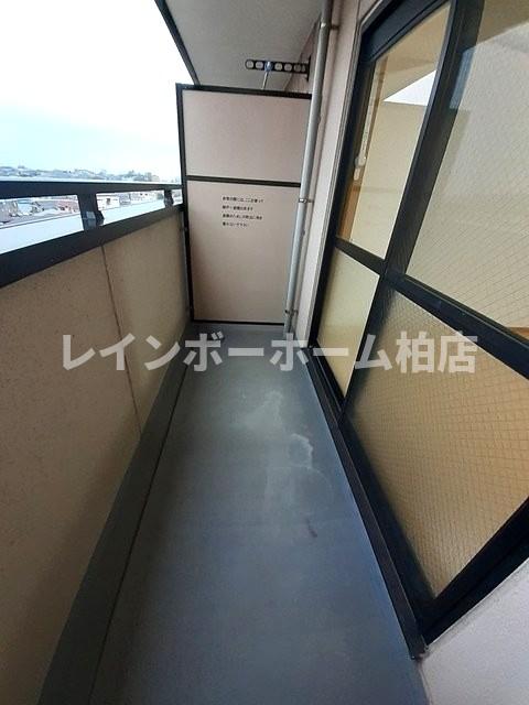 バルコニー　落ち着いた時間を過ごせるバルコニーです