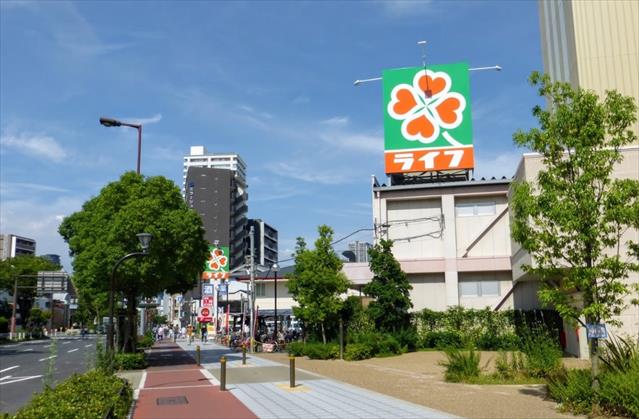 スーパー　ライフ野田店（スーパー）まで214m