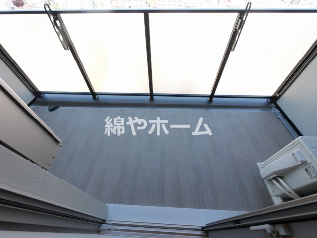 バルコニー　落ち着いた時間を過ごせるバルコニーです