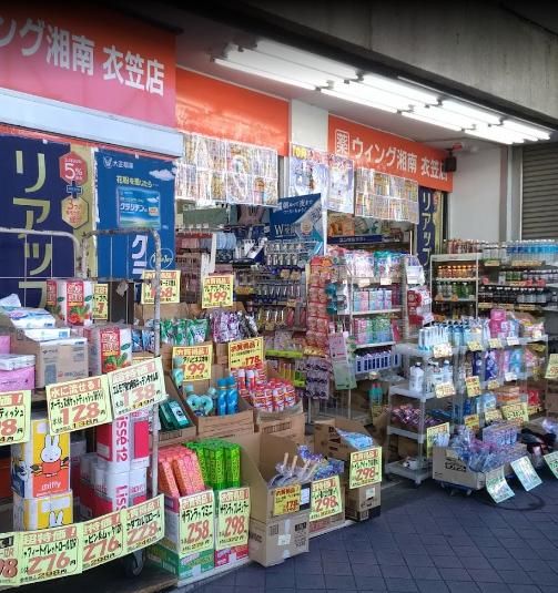 ドラックストア　ウィング湘南衣笠店（ドラッグストア）まで980m