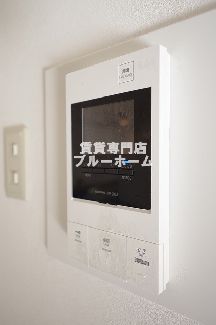 セキュリティ　モニター付きインターホン！