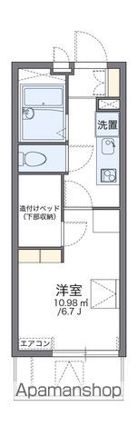 レオパレスグランパ マロンの間取り写真